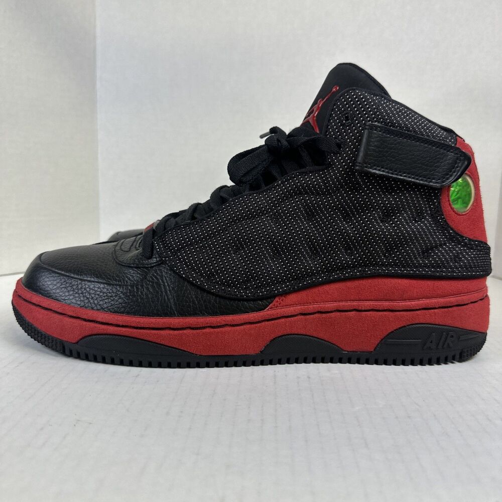 Vintage 2009 Air Jordan Fusion 13 Bred 375453 061 Mens 13 Great Condition - Picture 3 of 12